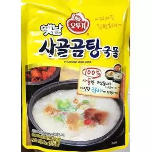 사골곰탕 오뚜기 500g 18입 간편식 국물요리 업소용 대용량 식품