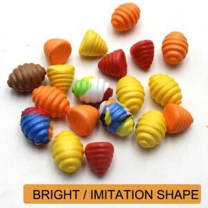 12PCS 잉어 낚시 미끼 옥수수 모양 인공 가짜 조작 피더 액세서리에 대한 부동 팝 Boilies 팝업