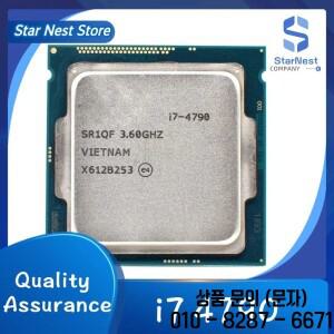LGA 1150 CPU 프로세서 코어 i7 4790 3.6GHz 4