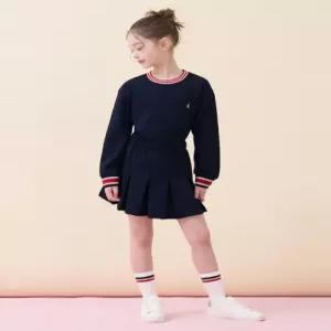 빈폴 키즈 여아 티핑 포인트 피케 상하세트 네이비 BI6141G90R G90R 5983245
