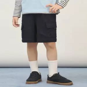 빈폴 키즈 저지 카고 반바지 네이비 BI5725U02R U02R