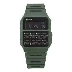 [카시오] CA-53WF-3BDF (CA-53WF-3B) 데이터뱅크 디지털 스퀘어 빈티지 레트로 공용 우레탄시계