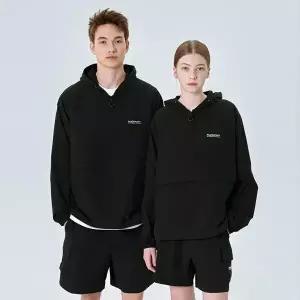 [휠라 공식] 립스탑 스트레치 아노락 (FS2JKG2133XBLK)