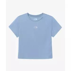 노스페이스 THE NORTH FACE NT7UR35M 화이트라벨 여성 벤트런 반팔 라운드티 POWDER BLUE 288430