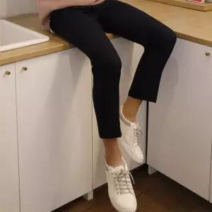 [옷자락]남자 데일리 허리 밴딩 9부 슬랙스 팬츠