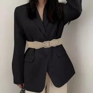 루즈루나 [최초가 21,800] 로드 여자 원피스 패딩 코트 와이드 밴드 가죽 벨트 566423Moony