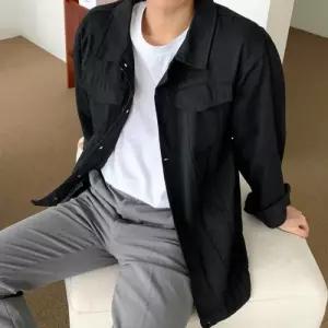 오버핏 트러커 재킷 남자 남성 간절기 데님 청자켓