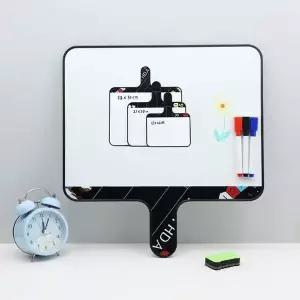 손잡이 XO87NR55 양면 화이트보드 정답판 미니보드 28x35CM