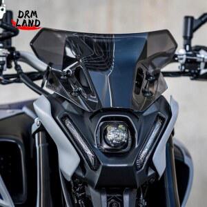PCX윈드스크린 MT09 FZ09 SP MT 측면 윈드 스크린 FZ 09 디플렉터 오토바이 실드