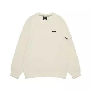 내셔널지오그래픽 키즈 K253USW830 어드벤처 소매포켓 백그래픽 맨투맨 IVORY 507912