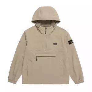 NATIONALGEOGRAPHIC 내셔널지오그래픽 N243UFT930 아르켈론 우븐 스트레치 후드 아노락 SAND BEIGE