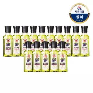 [사조대림]해표 포도씨유 250ml X 15병 /기름/오일/튀김/식용유