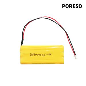 포레소 소방용배터리 예비전원 3+3 6AA 7.2V 900mAh 5264 RR KFI 인증 비상구 유도등
