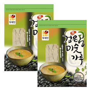 뚜레반 검은콩 미숫가루 1kg X 2개