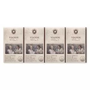 트루포뮬러 비아노스 600mg X 30캡슐 4박스 쏘팔메토 옥타코사놀 전립선 건강 영양제 도움 효능 비아녹스