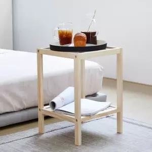 [아트박스]/보루네오 모닝듀 원목DIY 다용도 장식장 2단 OT048