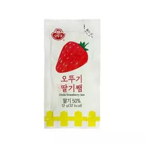 [오뚜기] 일회용 딸기잼 12g x 50봉지