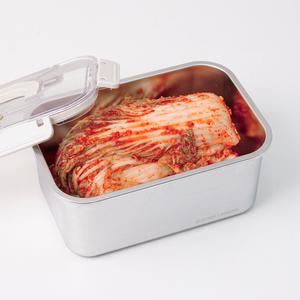 신선락 스텐304 김치통 직사각형 1.7L / 3.9L / 5.8L
