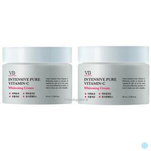비바스 보습 퓨어비타민C 화이트닝 크림 50ml X2개