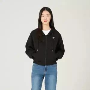 공용 오비안밴드 바이오스톤 솔트 워싱 와이드핏 데님 AO1DTG145IC