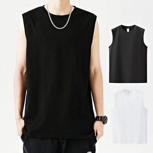 남자 오버핏 나시티 순면 여름 운동 헬스 무지 민소매 20수 M-3XL