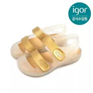 [갤러리아] 이고르 본디 젤리슈즈 글리터 골드 IGBDGTF2DG 아동샌들 유아샌들 키즈샌들