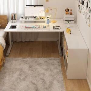 ㄱ자형책상 코너테이블 와이드 L자 데스크 사무실 공부