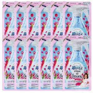 페브리즈 섬유탈취제 다우니에이프릴향 리필 320ml 12개