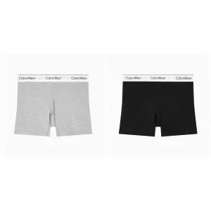 [Calvin Klein Underwear](본점)CK 여성 아이콘 코튼 모달 하이웨스트 박서 브리프 2종 택 1 (QF8528-U...