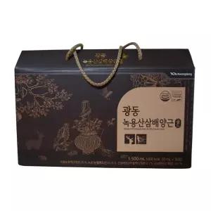 광동 녹용산삼배양근 골드50ml 30포 1박스