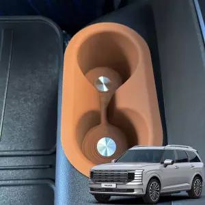 지파츠 디올뉴 팰리세이드 LX3 3열 도어 컵홀더 논슬립 친환경 실리콘 소재 커버