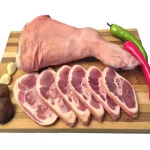 한돈 장족 슬라이스 500g 족발구이 족구이 냉동 족발