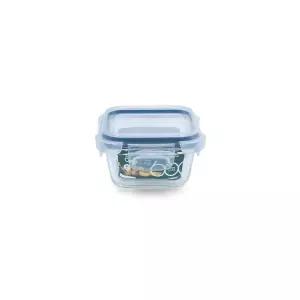 코멕스 오븐글라스 내열유리 밀폐용기 정사각 미니 180ml
