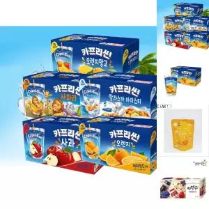 농심 카프리썬 200ml x 20개 오렌지 망고사파리 선택/주스/팩/음료/쥬스/망고/과일/사무실/음료수/과채