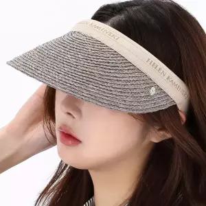 25FW 헬렌카민스키 비앙카 바이저 썬캡 HAT50265 ECLIPSEMELANGE NATURALLOGO