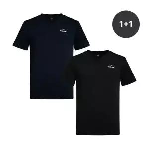 [아이더] 남성 POP 2PACK 반팔 브이넥 티셔츠_DMM25286