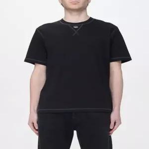 26SS 디젤 오벌 D 크루넥 티셔츠 A19963 0AIJU 9XX BLACK DOM