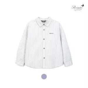 [더센트럴 페리미츠] 블루 스트라이프 셔츠 P2611B301