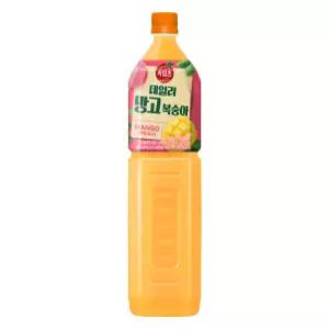 해태 과일촌 데일리 망고복숭아 1.5L 2개