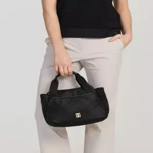 [ 여성] [26SS] DNGF6E904BK ONLINE EXCLUSIVE 블랙 빅체크 자가드 미디움 토트백