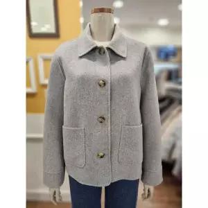 [하프클럽/BCBG]BCBG 세이브존01 스탠카라 호시 스티치 핸드메이드 자켓 B6A1H803_A