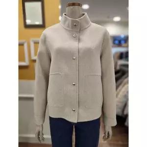 [BCBG] 세이브존01 하이넥 숏 핸드메이드 코트 B6A1H805_A (46835708)