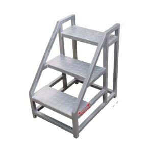 철계단 스텐 철제 4단 철제계단 논슬립 3단 70cm 단 작업대 사다리 우마 스툴