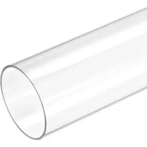 1pc 12 (305mm) L 배관 유압 수족관 DIY 용 투명 플라스틱 견고한 파이프 아크릴 원형 폴리 카보네이트
