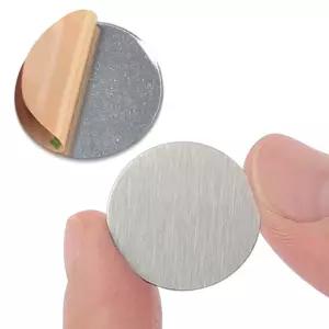 부착용 원형 철판 2cm 자석 붙임 얇은 철판스티커