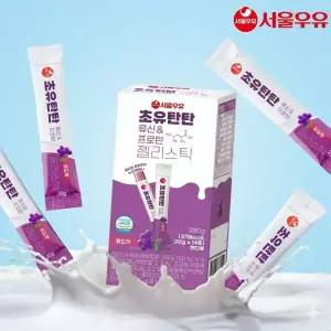 서울우유 초유탄탄 류신단백질 성장기 청소년 영양제 젤리스틱 14포