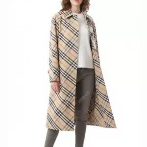 버버리 MUST IT_ Reversible Long Gabardine Car Coat 8093127) 리버시블 롱 개버딘 카 코트)