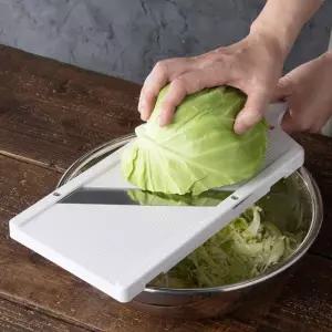 일본 식당 음식점 야채 양배추 슬라이스 와이드 채칼 대형