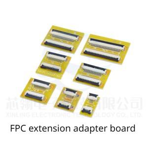 FPC/FFC 유연한 케이블 익스텐션 보드  4P  10  20  30  40  50  60P 와이어 커넥터  0.5mm  1.0mm 간격