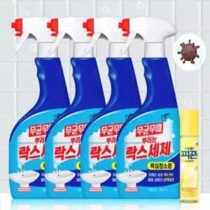 피죤 무균무때 뿌리는 락스세제 욕실청소용, 500ml 4개